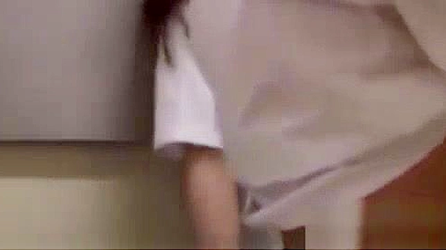 Japanese Teen Blowjob and Creampie with School Teacher in Corridor