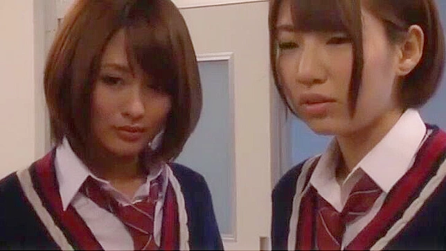 Japanese Schoolgirl Slaves Oppai Fetish with Teacher's Cunnilingus & Rimming