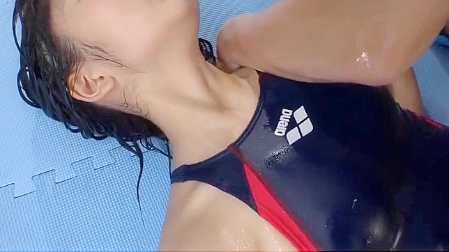 Uncensored Hairy Brunette Kumakura Shoko's Sex with Swim Teacher in HD