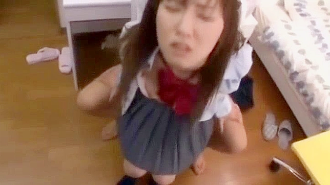 Japanese Teacher's Hardcore Porn with Small Tits & Big Cumshots - FSET318