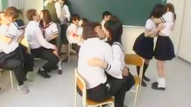 Japanese Teacher's Group Sex Lesson Goes Viral