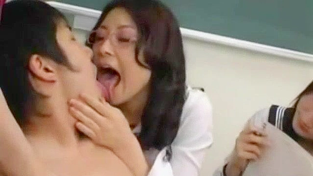 Japanese Teacher's Group Sex Lesson Goes Viral
