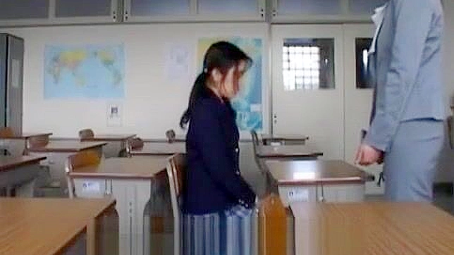 New School Term Spanking - Hardcore BDSM Lesbian Spanking with Asian Teacher