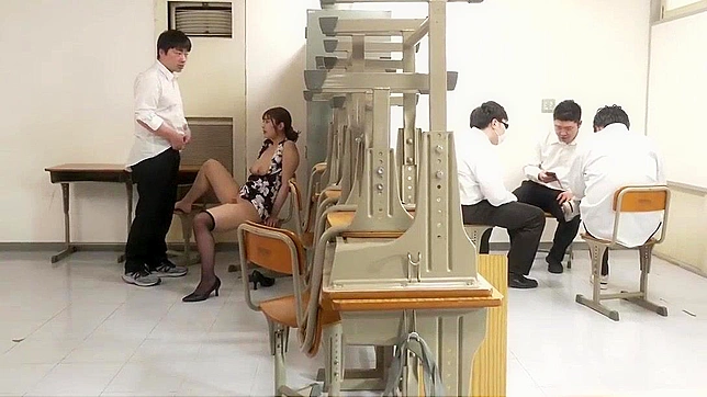 Japanese MILF Teacher's Deep Throat POV with Ayumi Natsukawa