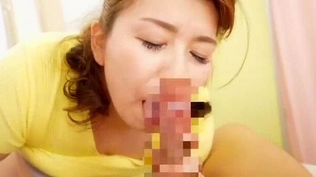 Japanese Sexy MILF Teacher Yukari Onihara's Big Tits Blowjob and Creampie