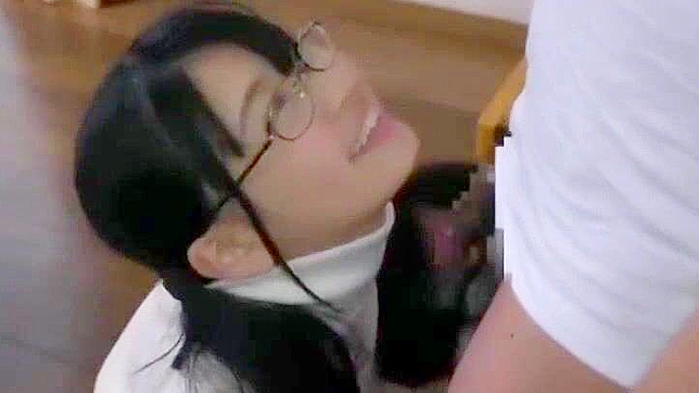 Japanese MILF Fucks Young Student in School