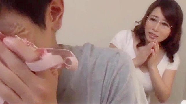 日本人BBW教師の蒸し暑いセックス・セッション