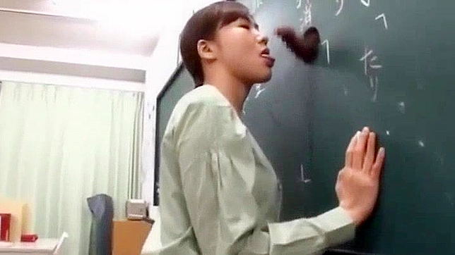 Japanese Teacher's Blowjob Lesson Goes Viral