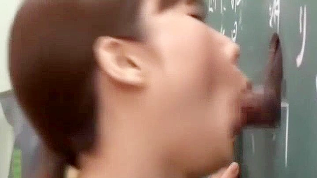 Japanese Teacher's Blowjob Lesson Goes Viral