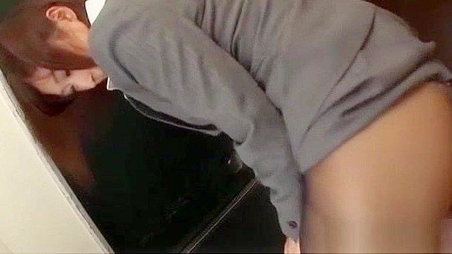 Japanese MILF Gets Creamed By Horny Student in POV Blowjob & Handjob