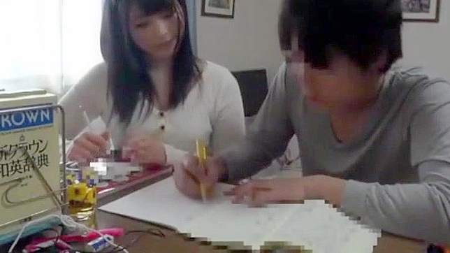 Japanese Teacher's Blowjob and Cream Pie Lesson with Beautiful Asian Babes