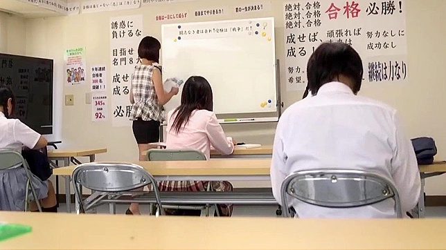 Japanese Amateur Hairy Brunette Teacher's Uncensored Armpit