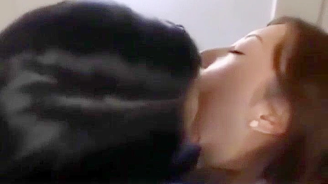 Jap Lesbian Teachers' Hairy Stocking Seduction in Uncensored Porn