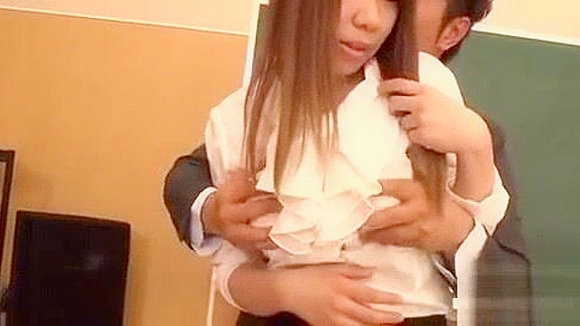 Japanese MILF Iroha Suzumura's Fucking Ride with Big Tits and Cream Pie