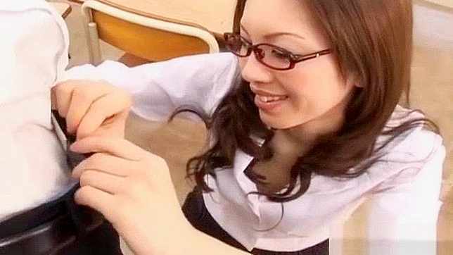 Japanese Teacher's Wild Threesome with Students - Cumshots, Blowjobs and More!