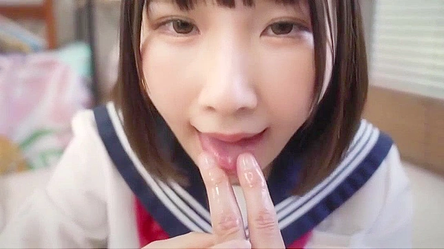Female Student's Finger Licking Sparks Governess' Collapse in Uncensored Japanese HD Porn