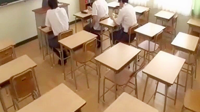 Japanese Teacher's Pee Break turns into Hardcore Anal Fuck