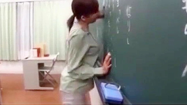 Japanese Teacher's Glory Hole in Classroom Stirs Up Asian Frenzy