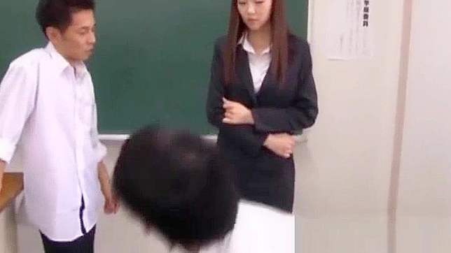 Japanese Teacher Fetish Blowjob Part 5 by Kotone Amamiya