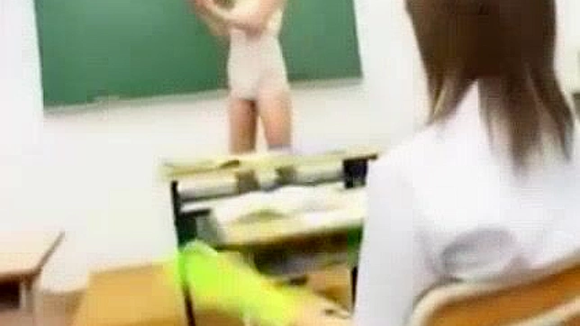 Japanese Lesbian Teacher's Sensual Lesson