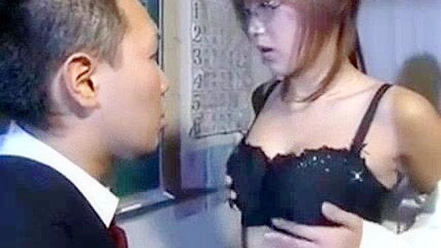 JAPANESE TEACHER'S NASTY THREESOME