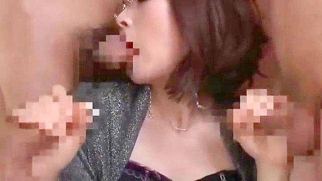 Japanese College Teacher's Wild Party with Creamy Blowjobs & Handjobs