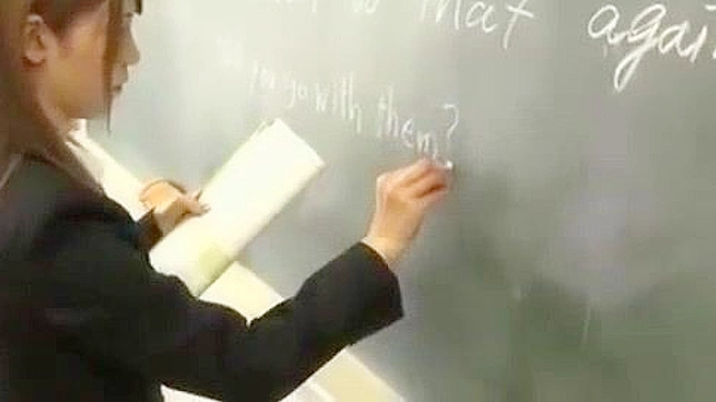 Japanese MILF Teacher Follada by Students in Hardcore Cuckold Scene