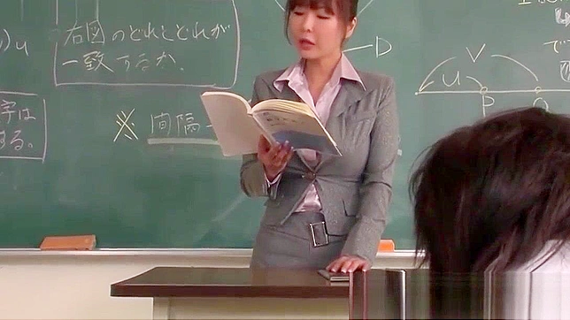 Japanese Teacher Blows Multiple Cocks in HD Asian Porn