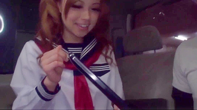 Japanese Teacher's Wet Vagina Blowjob Handjob Car Sex with Naughty Student