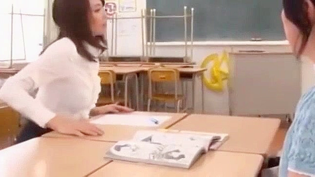 Unforgettable Blowjob by MILF Wife & Teacher in Incredible JAPANESE Porn Scene