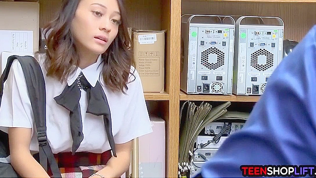 Japanese Brunette Office Lady Deepthroats Big Dick in Uncensored Porn Video
