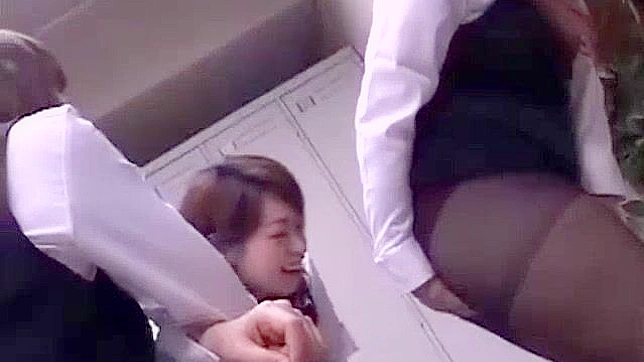 Japanese Office Ladies' Naughty Facesitting & Farting on Boss (Uncensored )