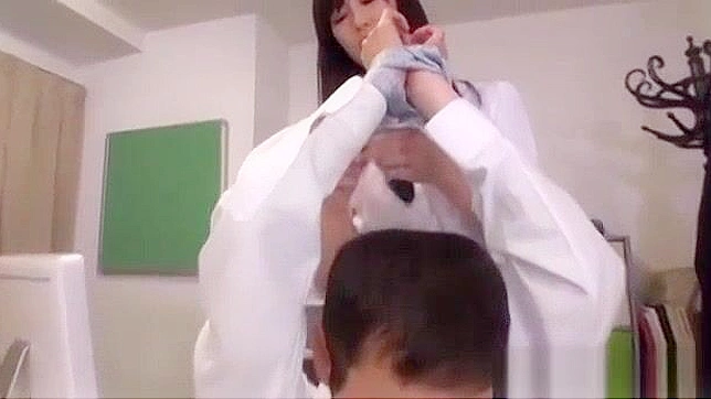 Japanese Office Lady Hibiki Ohtsuki Gets Horny with Face Sitting and Cumshots