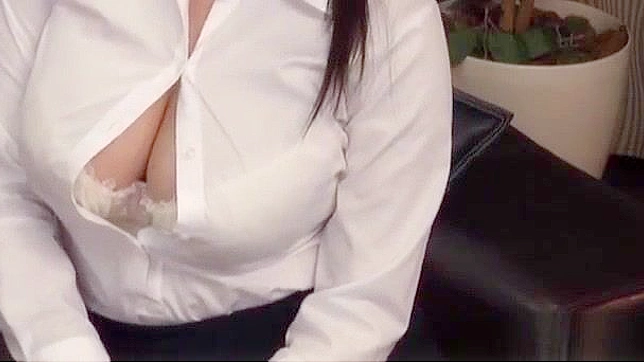 Japanese MILF Gets Fisted in Office, Cumshot & Titty Fucking