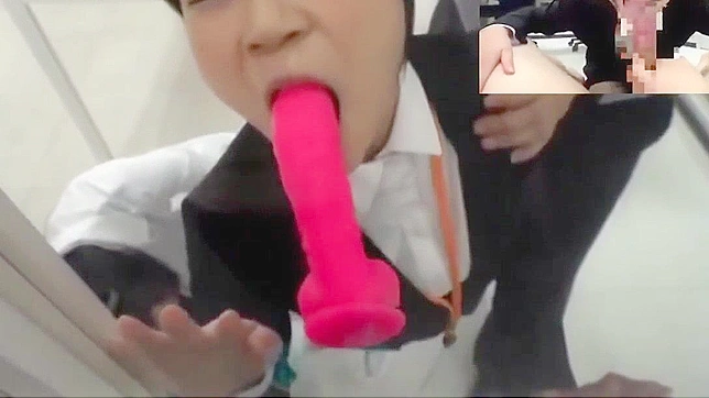 Japanese Office Lady's Deep Throat Pov in HD