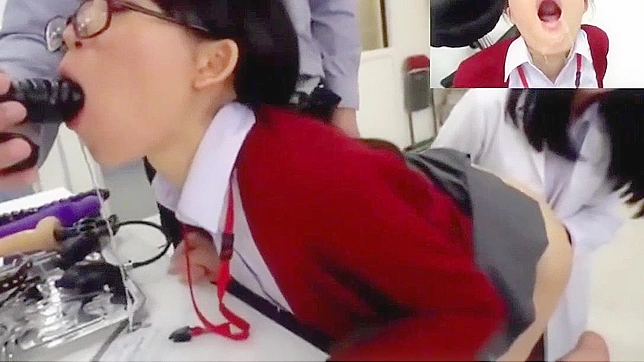 Japanese Office Lady's Deep Throat Pov in HD