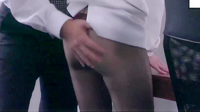 Secretary's Uncensored  Stockings in HD Japanese Porn