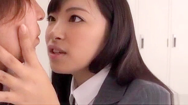 Japanese Office Blowjob and Rimming with Hot Ayane Haruna