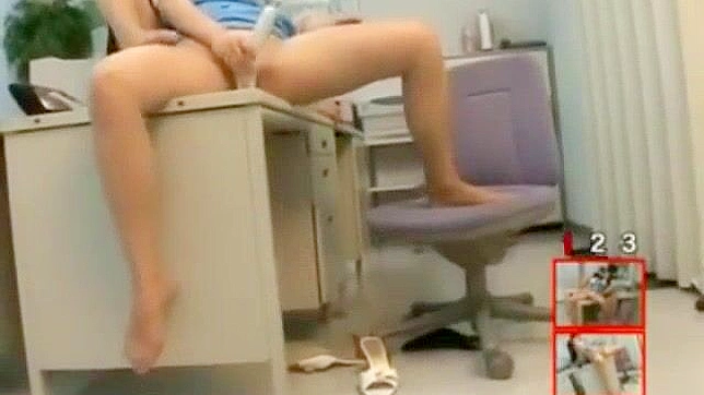 Japanese Porn Video - Office Ladies in Stockings Fetish Masturbation Lesbian Rezubian