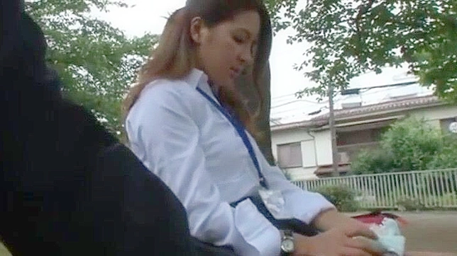 Japanese Office Lady's Creamy Revenge Cumshot After Breakup