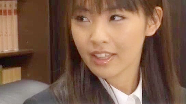 Japanese Office Lady Hikaru's Sexy Fucking and Cumshot