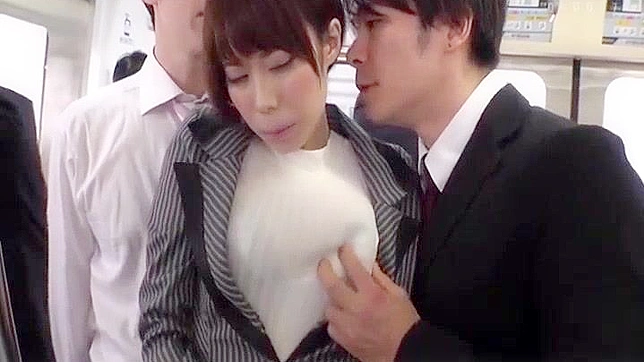 Japanese Office Lady's Fetish Group Sex in Uncensored  Lingerie