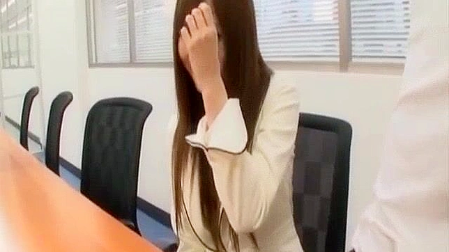 Japanese Office Lady Yuu Asakura Gives Amazing Blowjob with Cumshot and Fisting