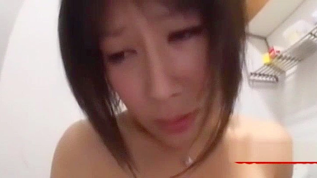 Japanese Teen Office Lady Masturbates with Hairy Pussy and Squirts