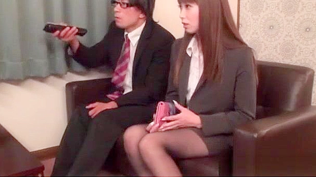 Horny Office Lady Gets Fucked by Co-Worker in Amateur Asian Hardcore