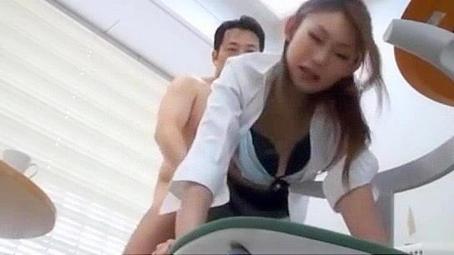 Japanese MILF Fucks in Office Lingerie with Blowjob and Cunnilingus