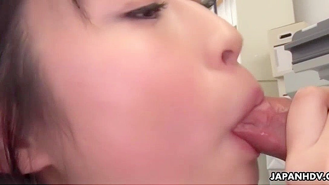 Japanese Office Lady Tomomi Motozawa Deepthroats in HD Amateur Porn