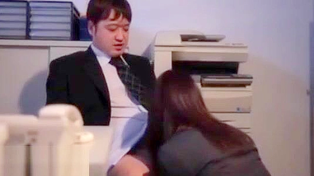 Japanese Office Lady Gets Facials & Oral Cum Shots