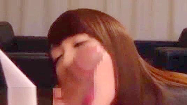 Japanese Office Lady Gets Facials & Oral Cum Shots