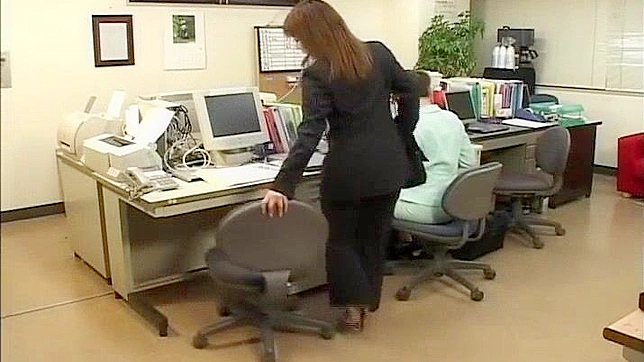 Japanese Lesbian Fetish Hardcore in Office